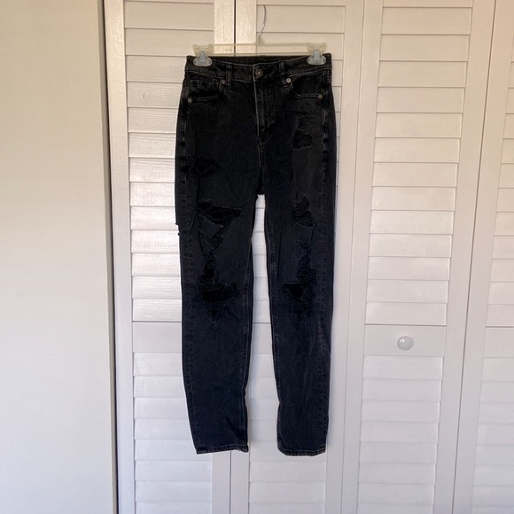 American Eagle Mom Jeans - black - Picture 3 of 8